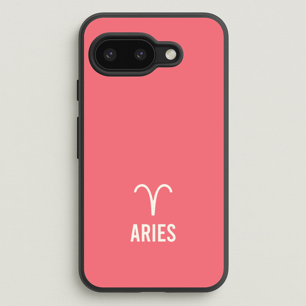 Aries Pastel Zodiac Google Pixel 9a Case