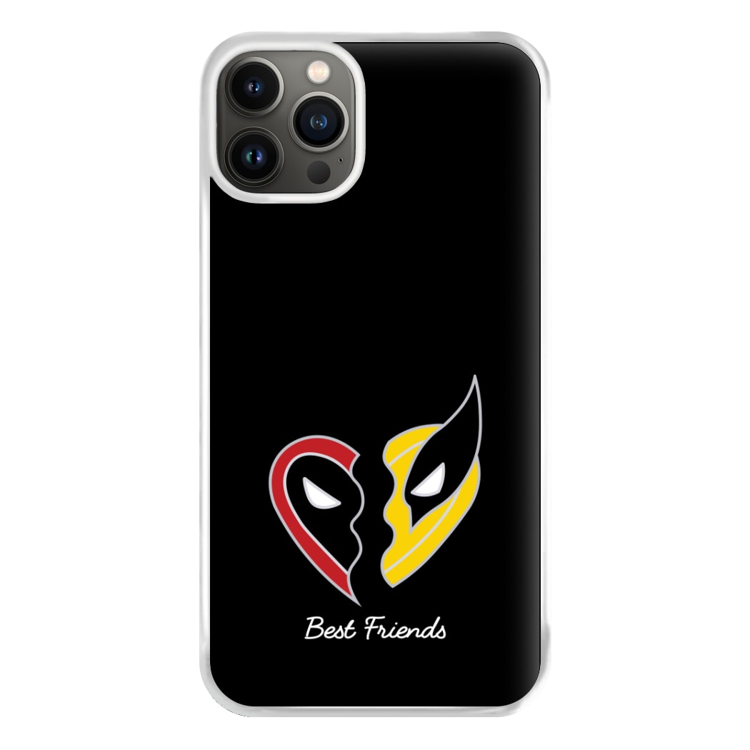 Superhero Best Friends Locket iPhone 13 Case