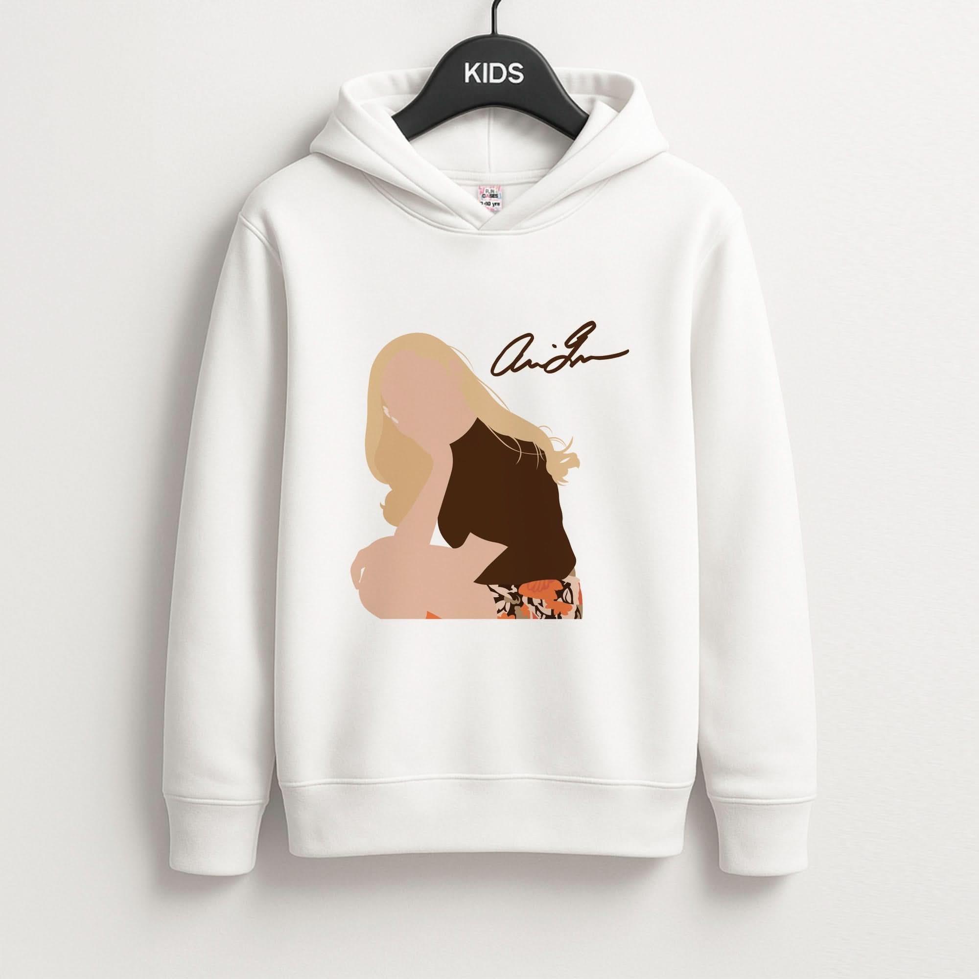 Vintage Pose Kids Hoodie