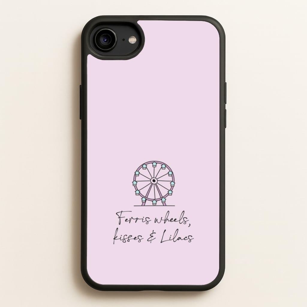 Ferris Wheels, Kisses & Lilacs iPhone 6 / 7 / 8 / SE Case