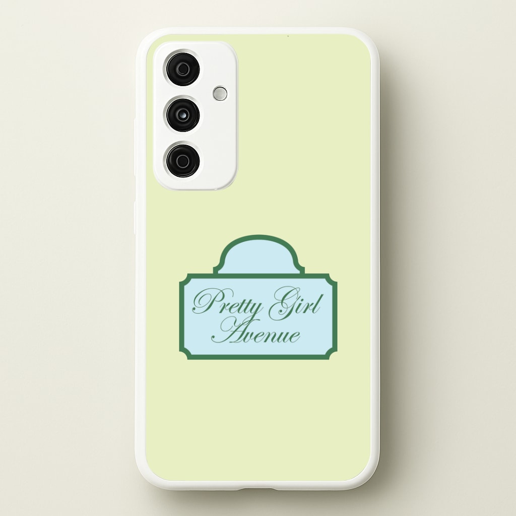 Pretty Girl Avenue Galaxy A35 Case