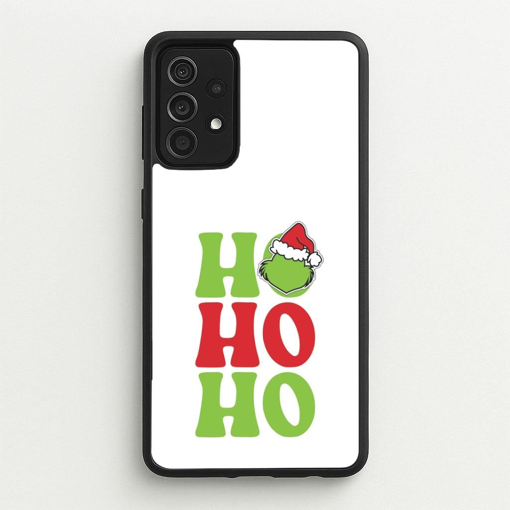 Green Ho Ho Ho Galaxy A52 / A52s Case