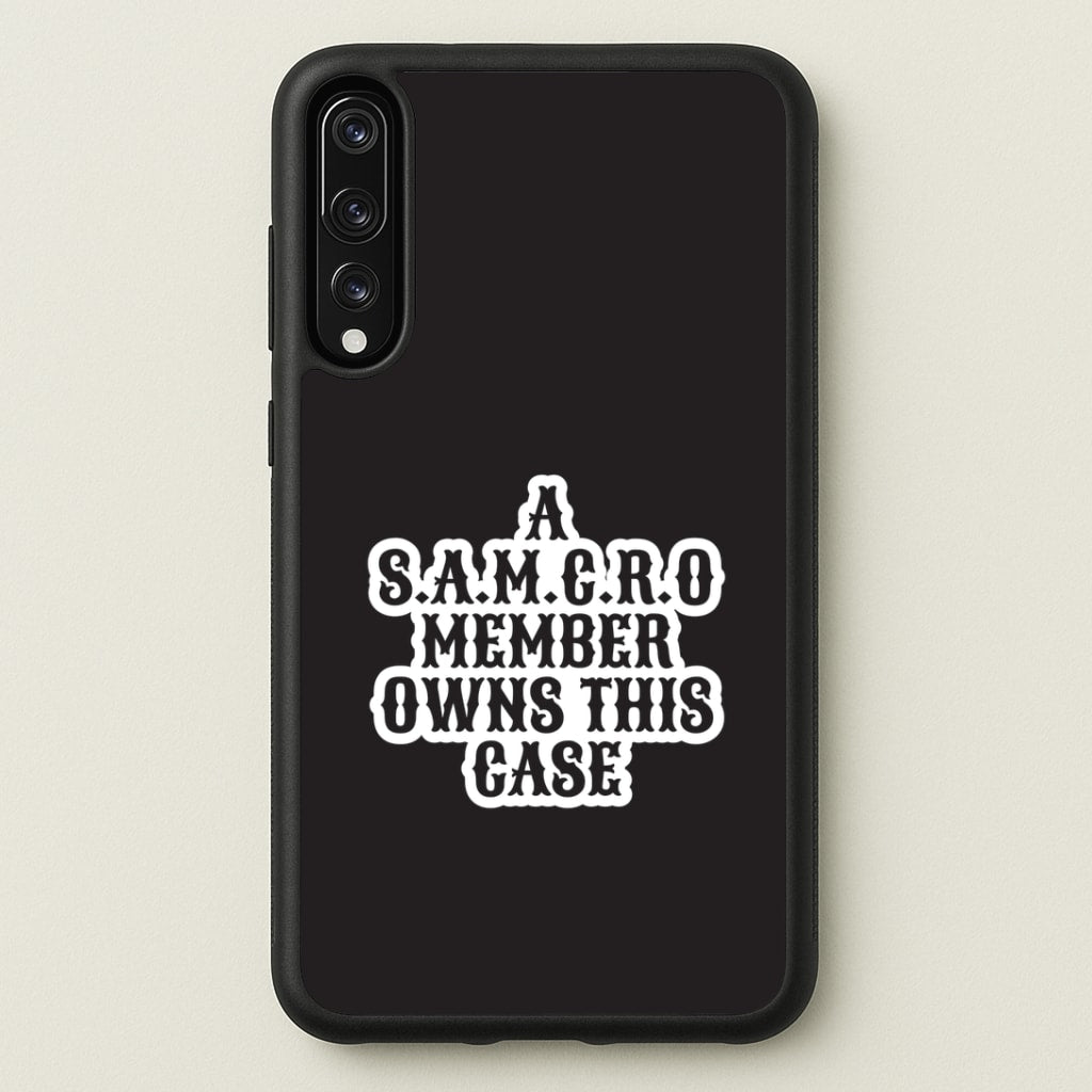 SAMCRO Member Huawei P20 Pro Case