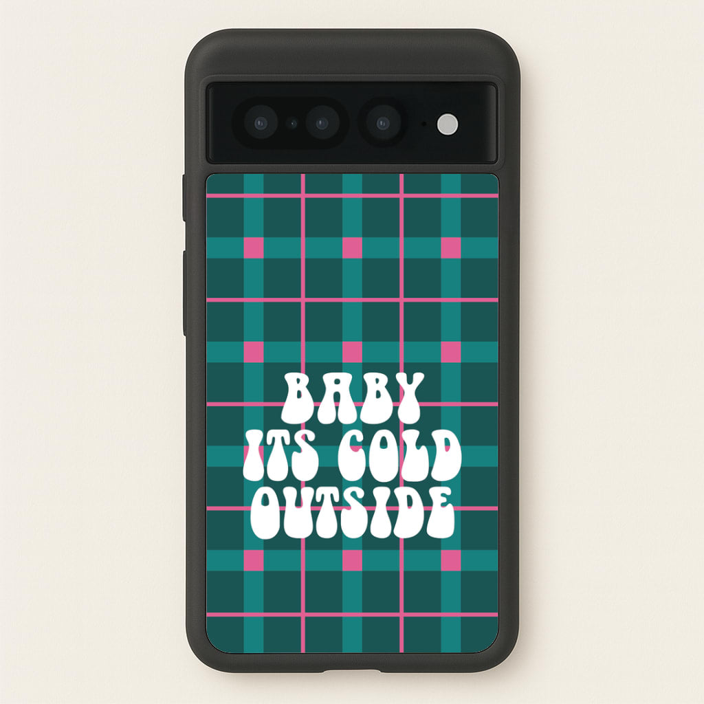 Baby It's Cold Outside Tartan Google Pixel 7 Pro Case