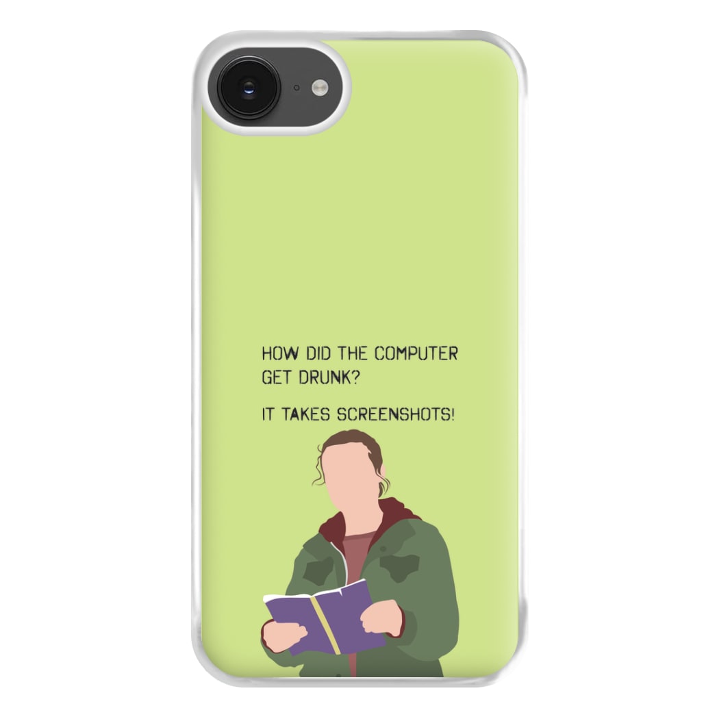 How Did The Computer Get Drunk? iPhone 16e Case