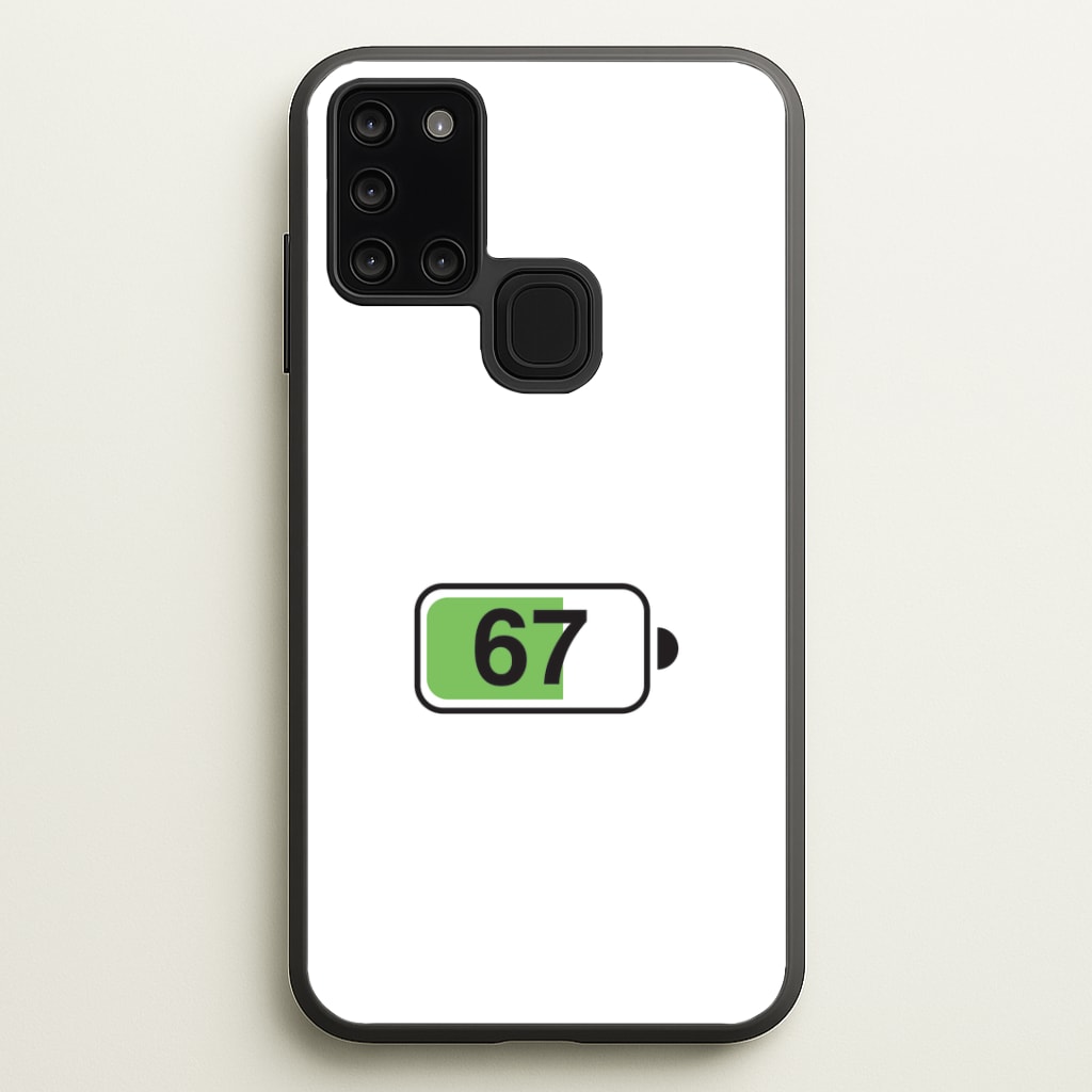 6 7 Battery Galaxy A21s Case