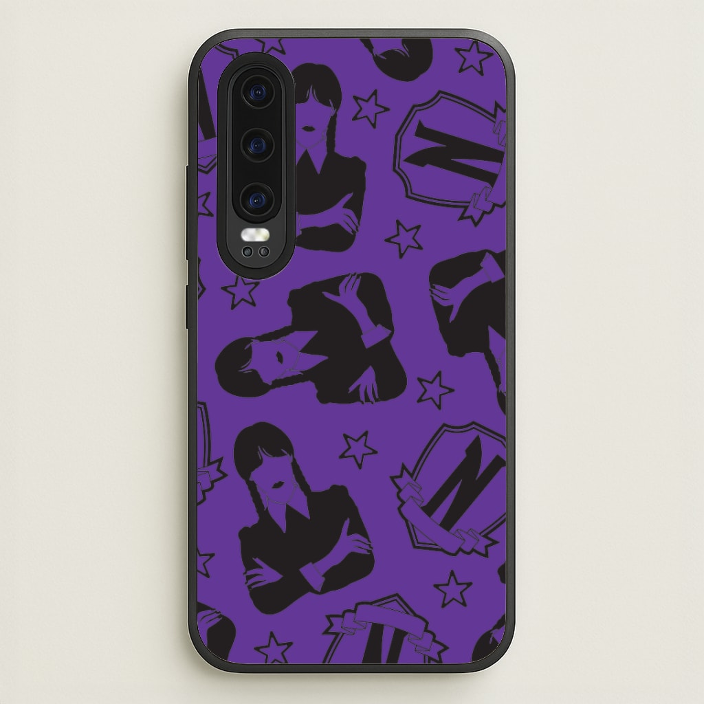 Wednesday Pattern Huawei P30 Case