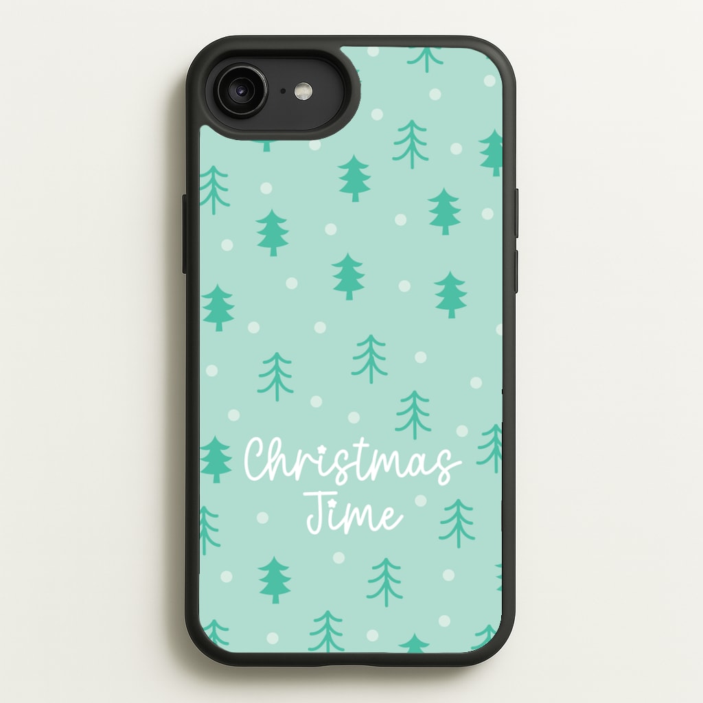 Cute Xmas Trees Pattern iPhone 6 Plus / 7 Plus / 8 Plus Case