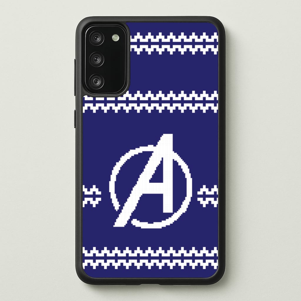 Superhero Team Blue Christmas Jumper  Galaxy S20FE Case