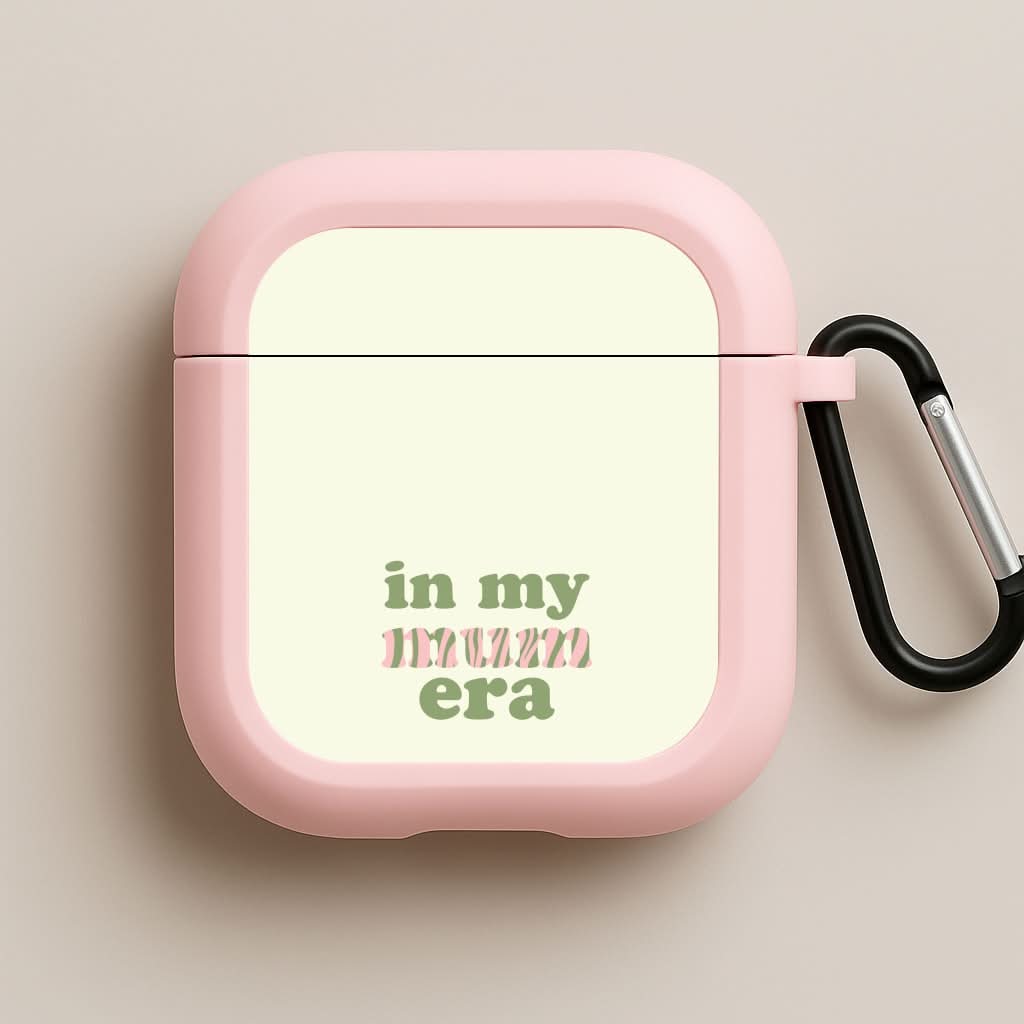 In My Mum Era Pink AirPods Case