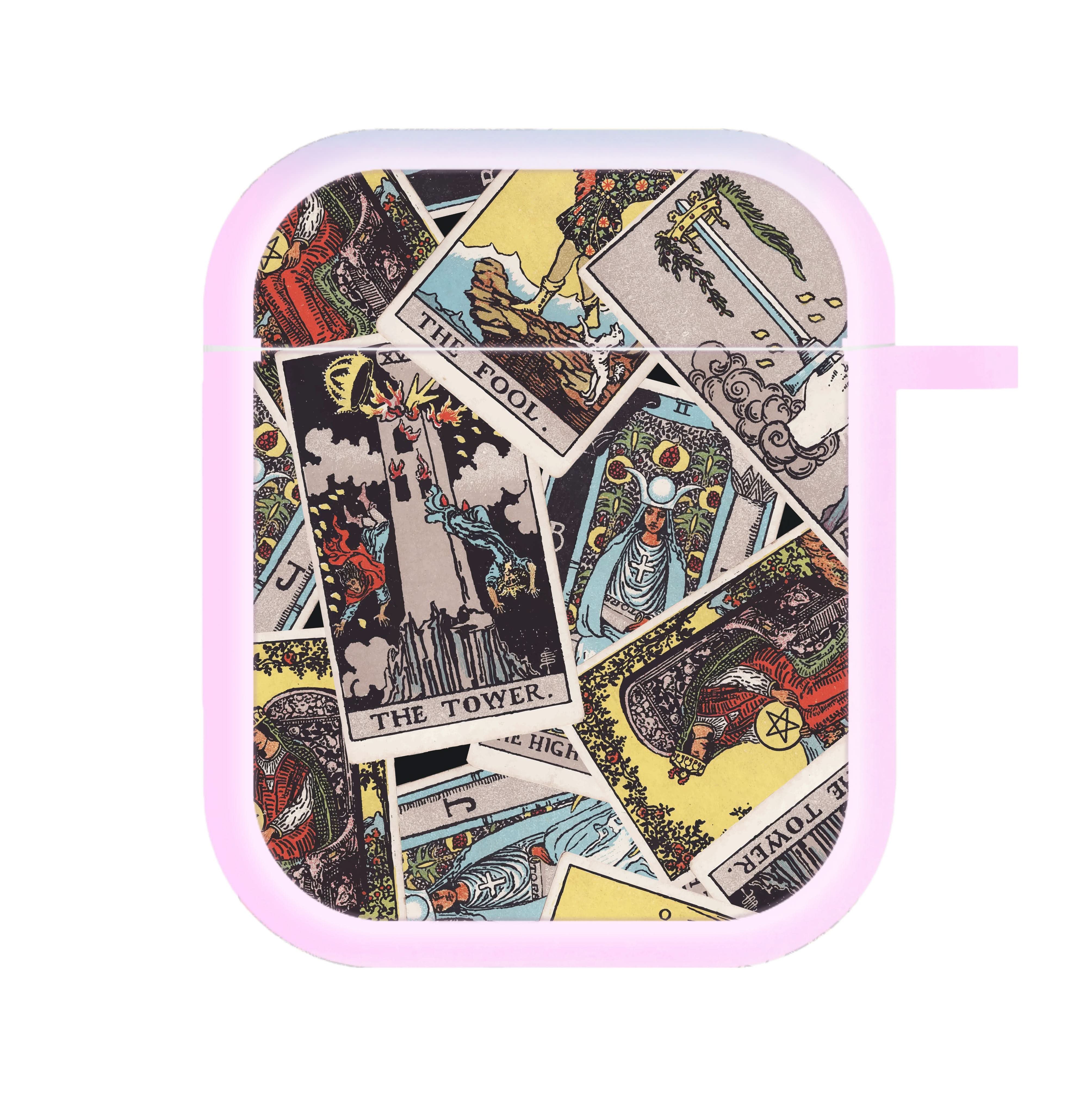 Tarot Cards Collage Pattern AirPods Case