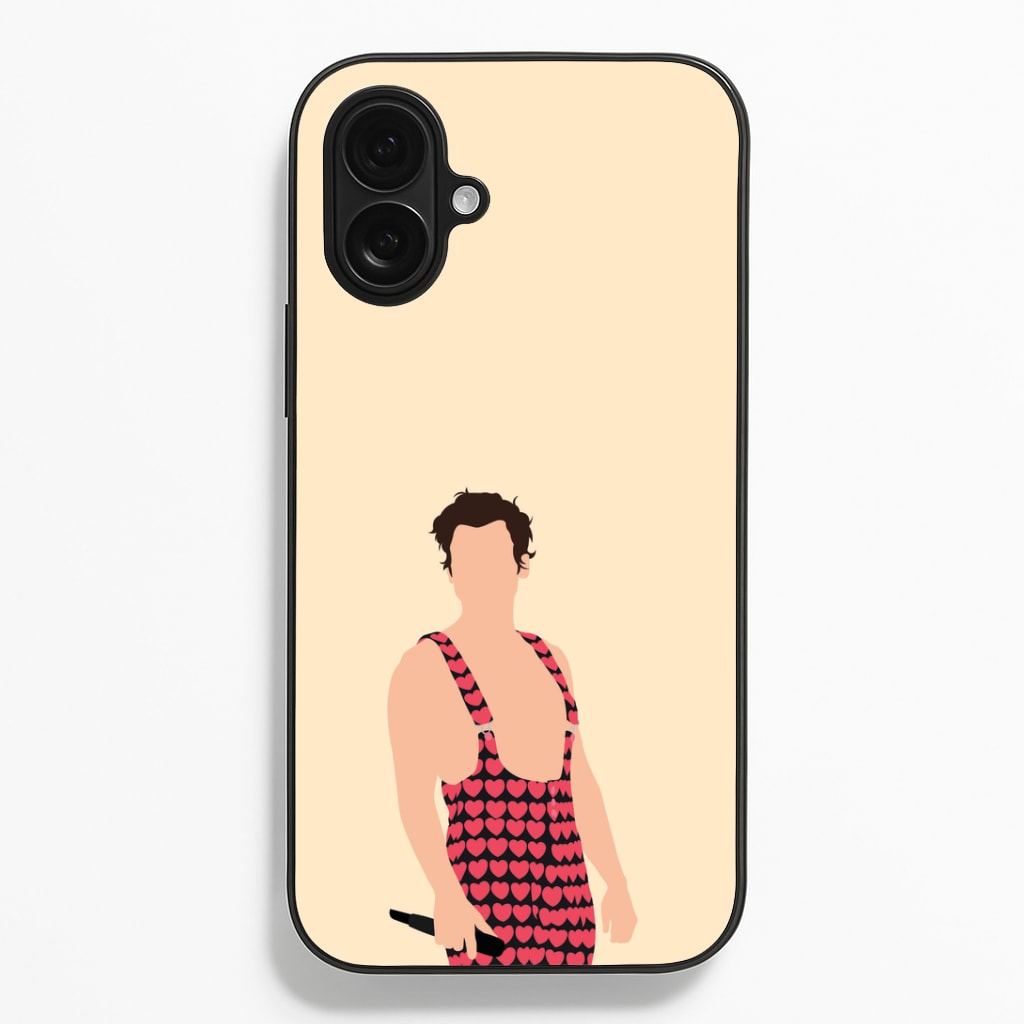 Harry Heart Jumpsuit iPhone 16 Plus Case