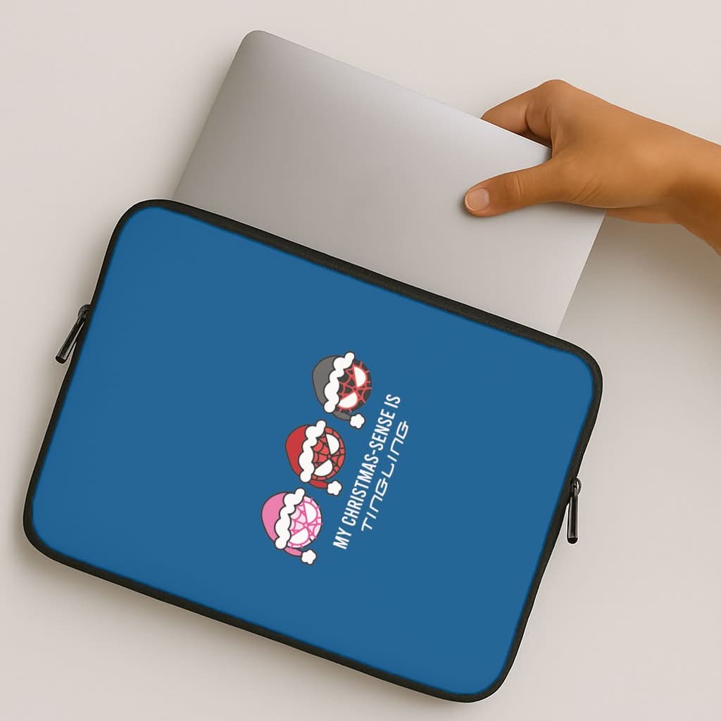 Spider Hero Christmas Sense MacBook Cover