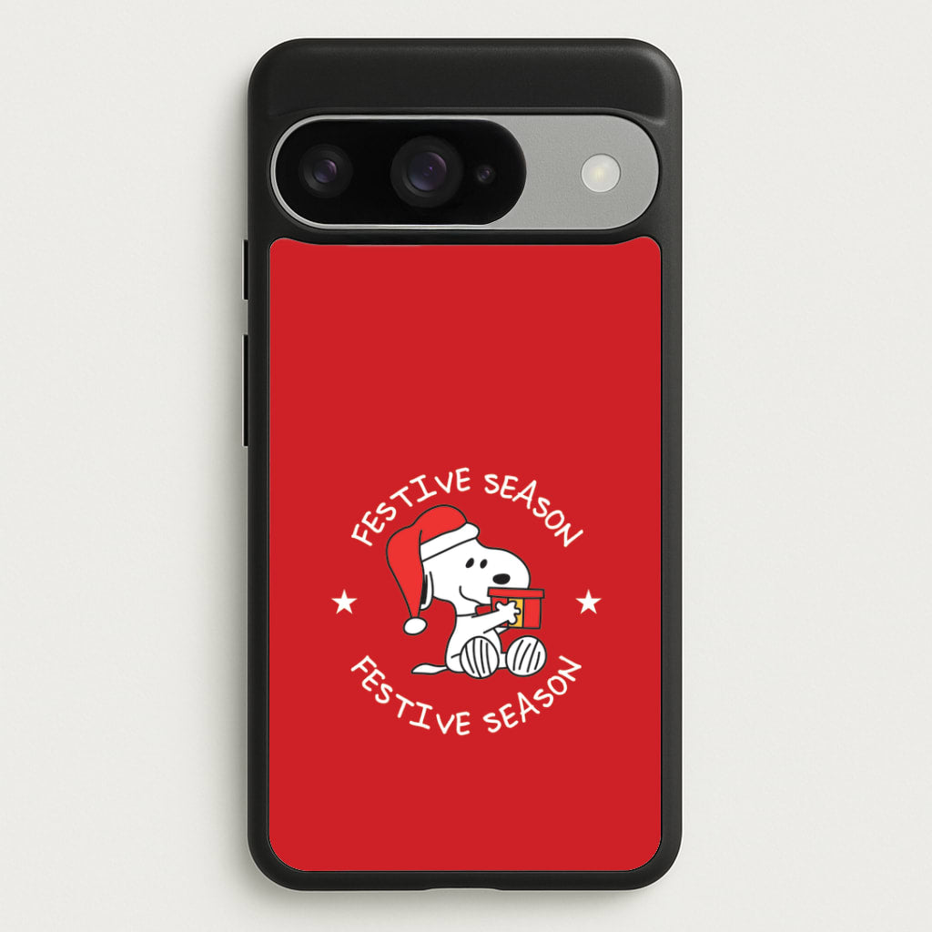 Cartoon Beagle Festive Season Google Pixel 10 / 10 Pro Case