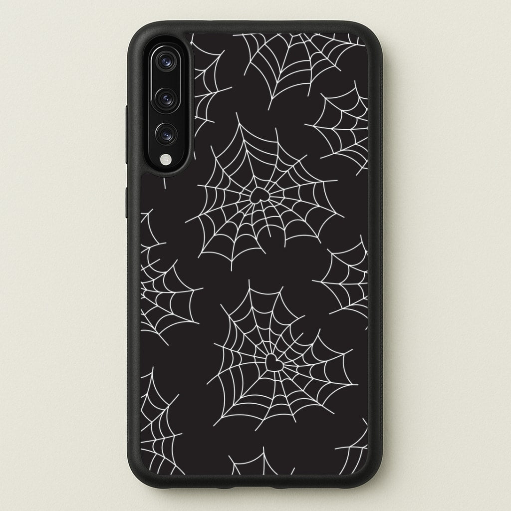 Spiderweb Hearts Pattern Huawei P20 Pro Case