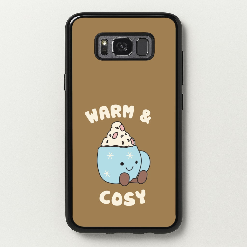 Hot Cocoa Plush Quote Galaxy S8 Plus Case