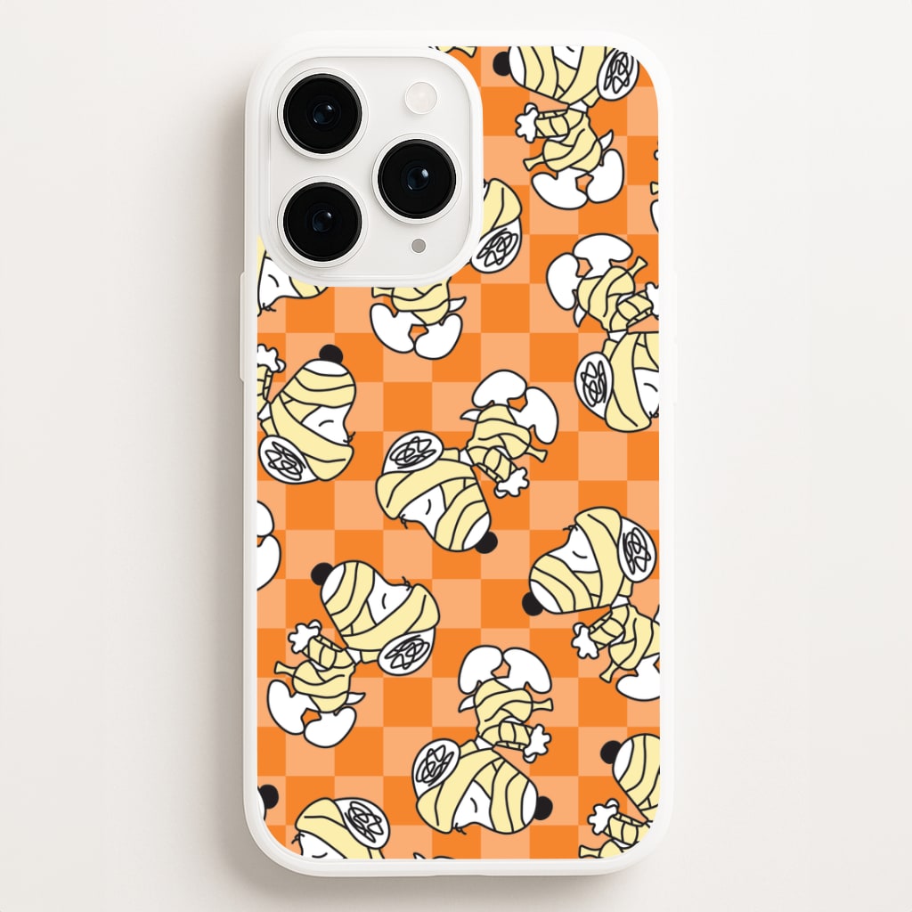 Mummy Cartoon Beagle Pattern iPhone 12 Pro Max Case