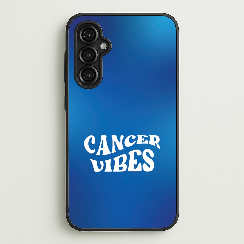 Cancer Vibes Gradient Zodiac Galaxy A14 Case