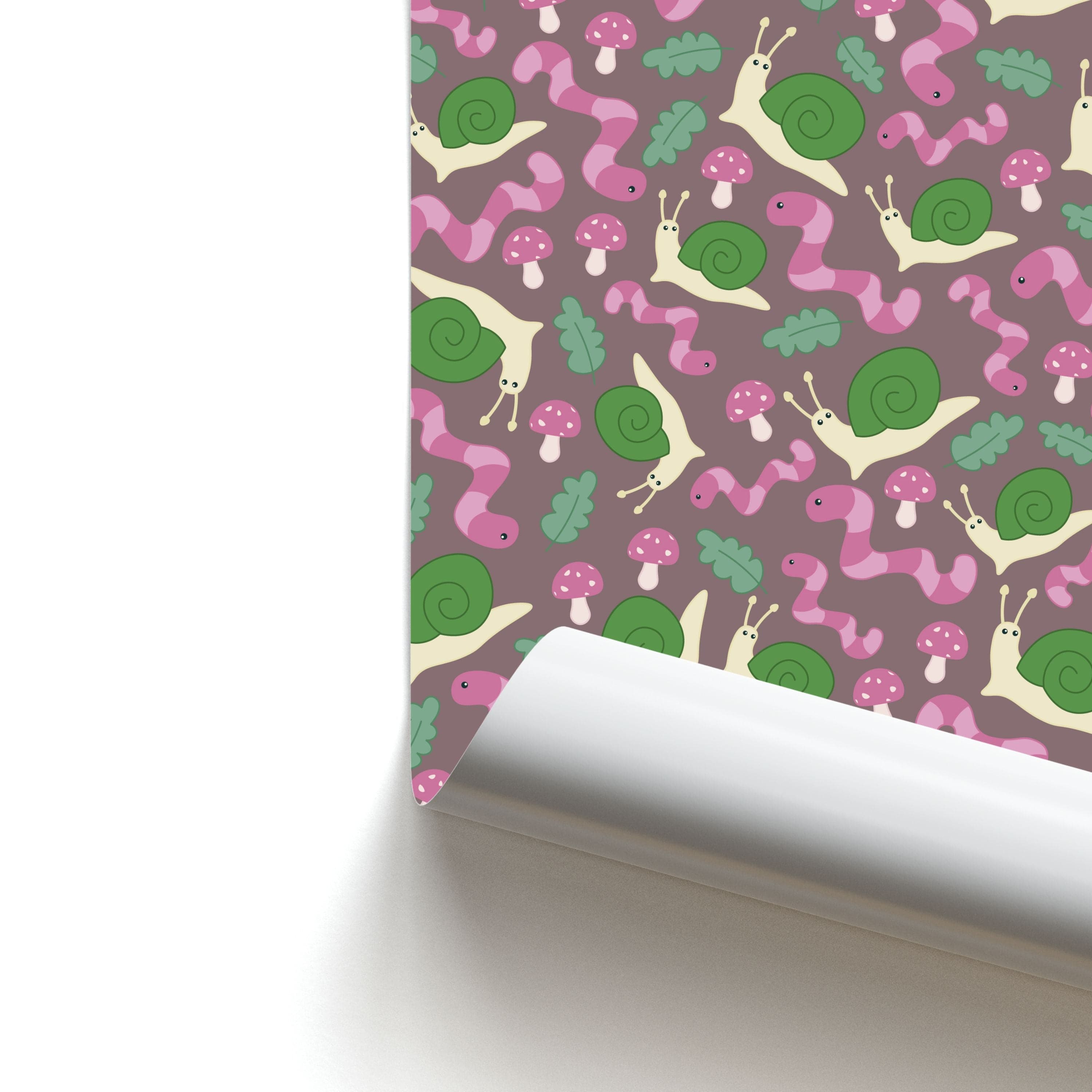 Snails - Animal Patterns Poster