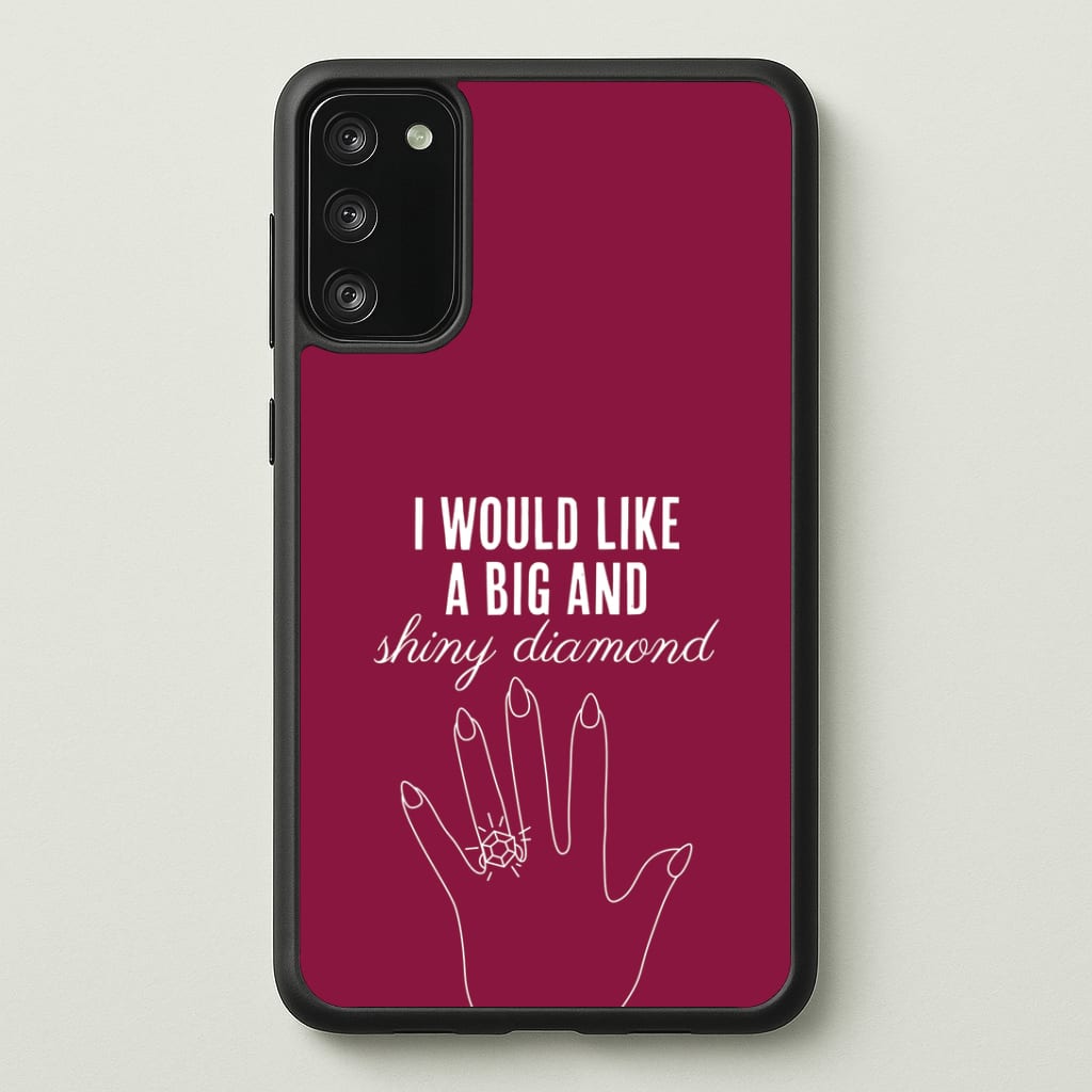 Shiny Diamond Galaxy A41 Case