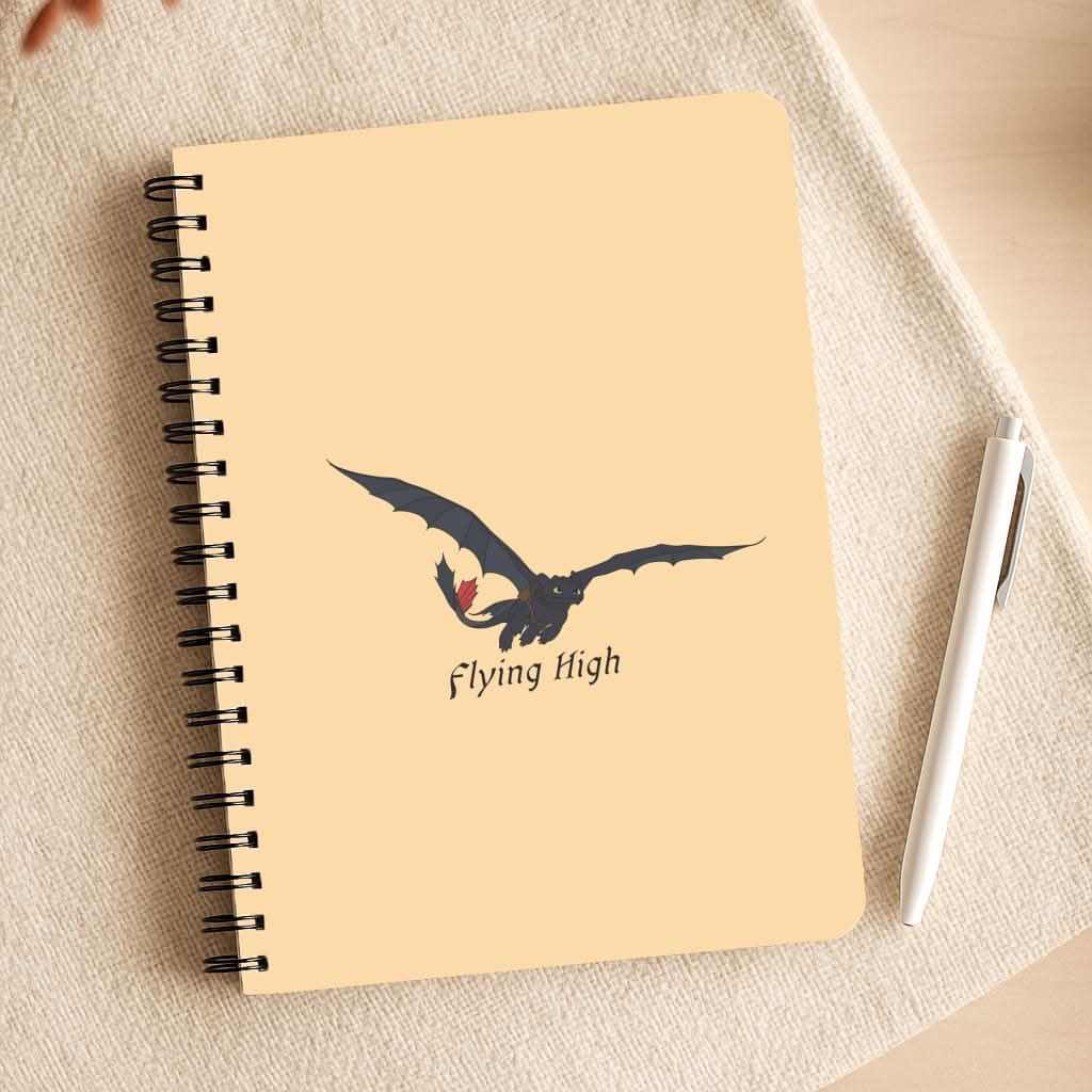 Dragon Flying High Notepad