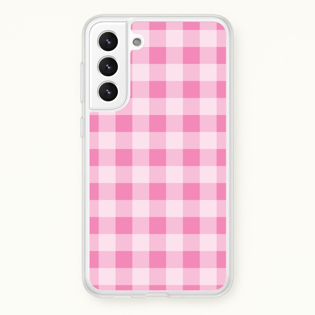 Strawberry Gingham Galaxy S22 Plus Case