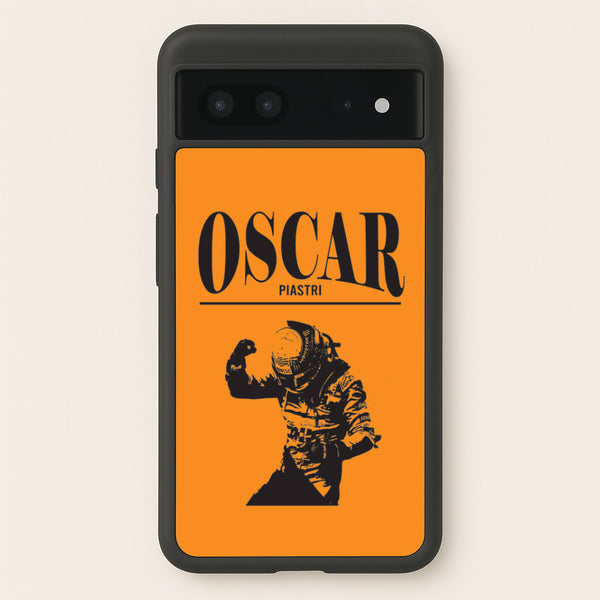 Oscar Orange And Black Google Pixel 7 Case