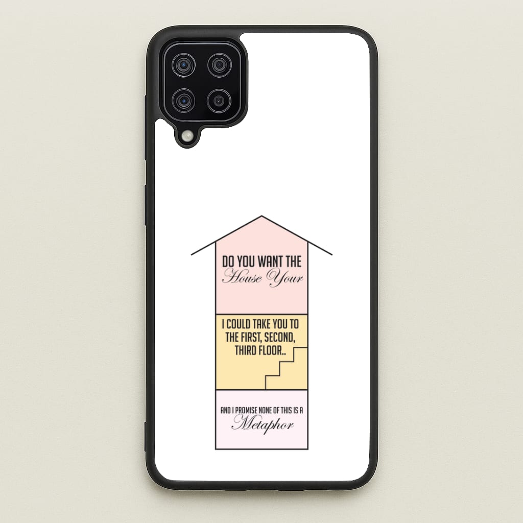 Do You Want The Tour Lyrics Galaxy A12 Case