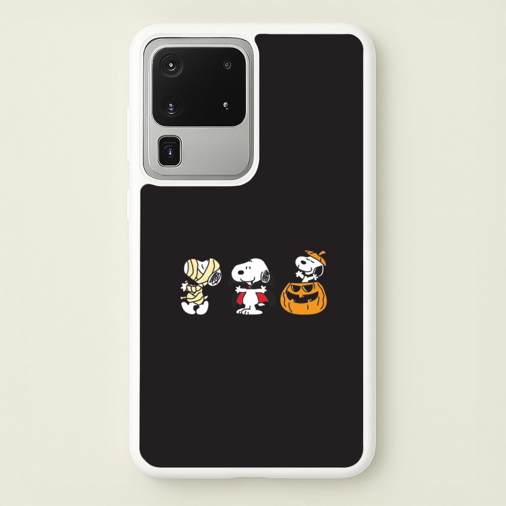 Cartoon Beagle Halloween Costumes Galaxy S20 Ultra Case