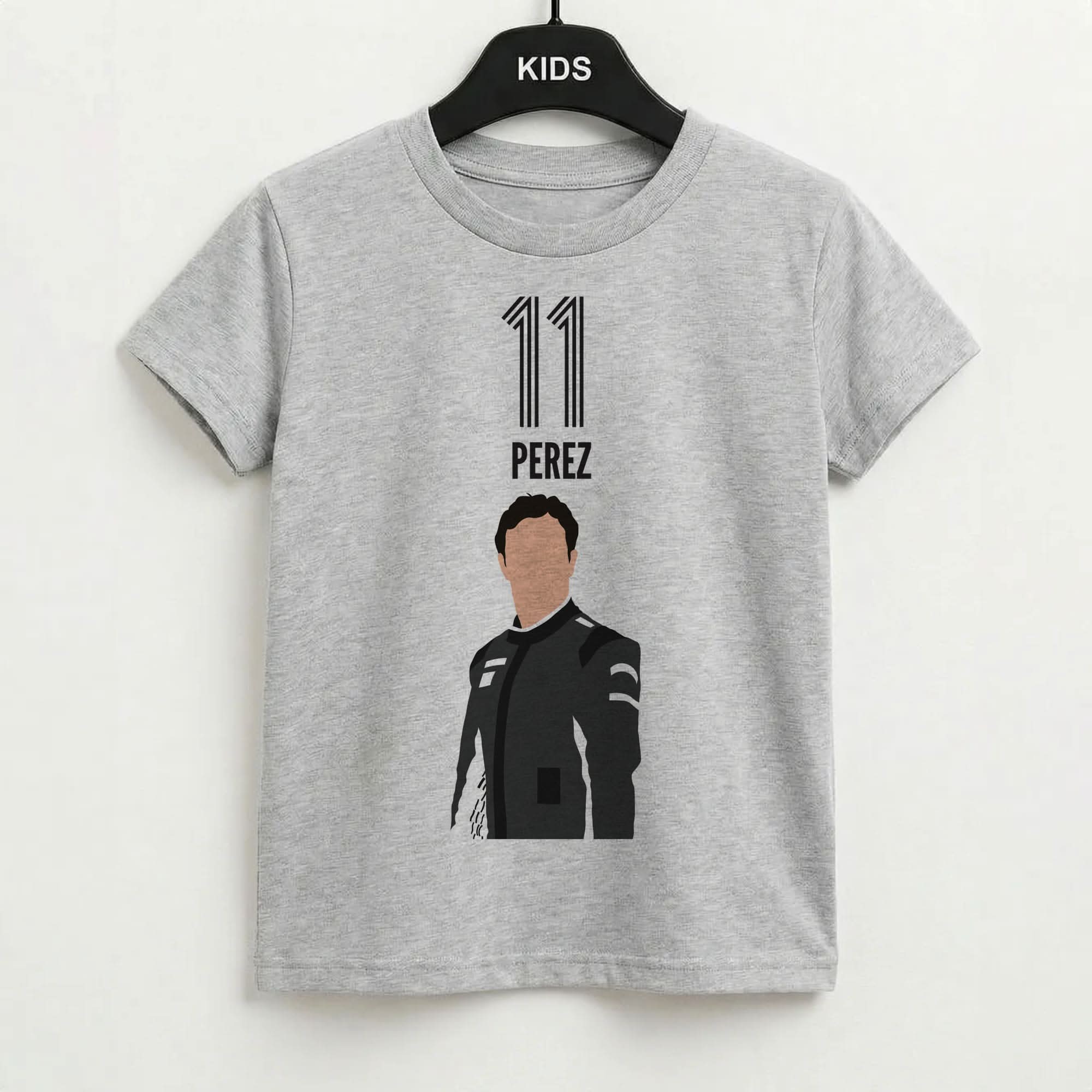 Perez 2026 Grey Kids T-Shirt