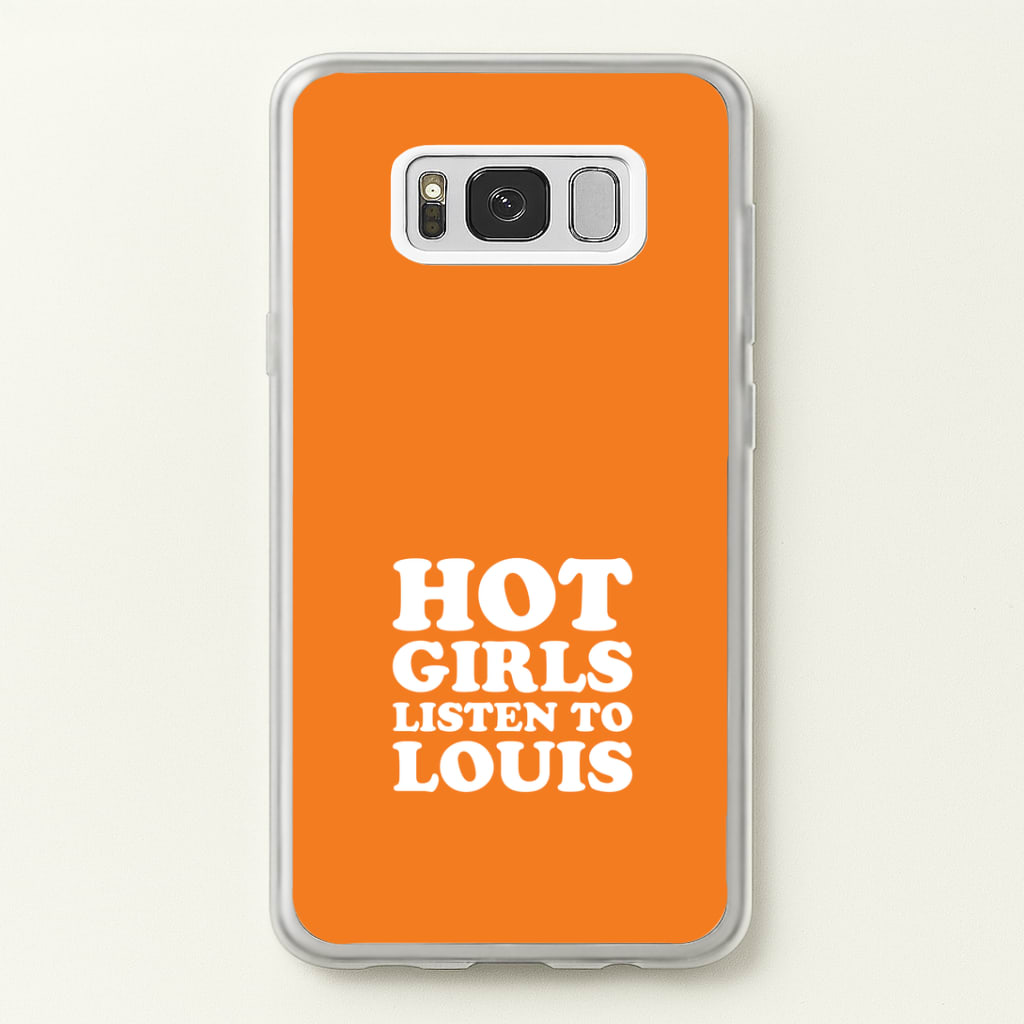 Hot Girls Listen To Louis Galaxy S8 Plus Case