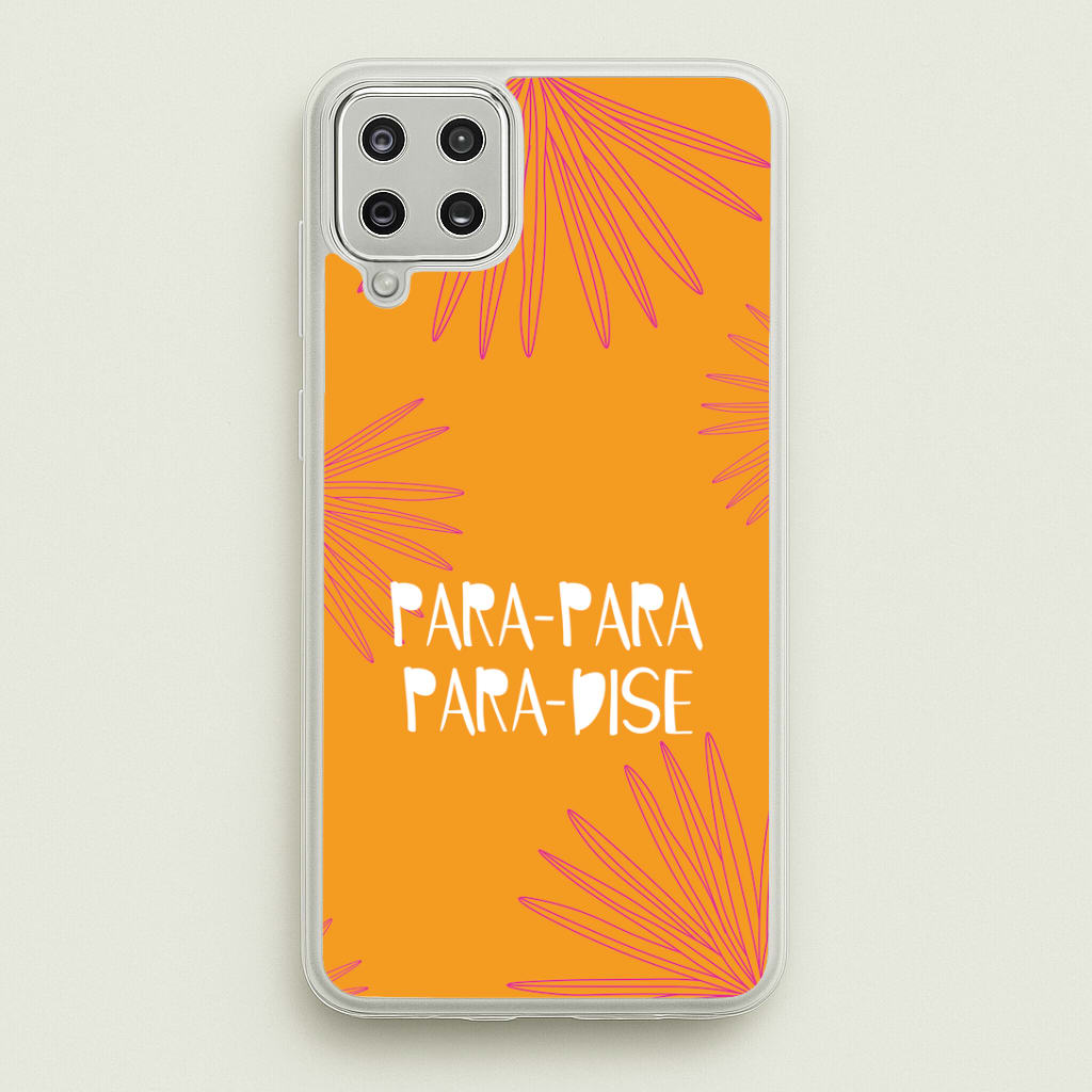 Paradise Lyrics Galaxy A12 Case