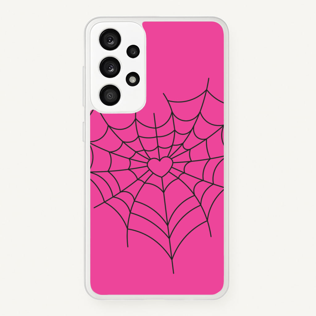 Spiderweb Hearts II Galaxy A53 Case
