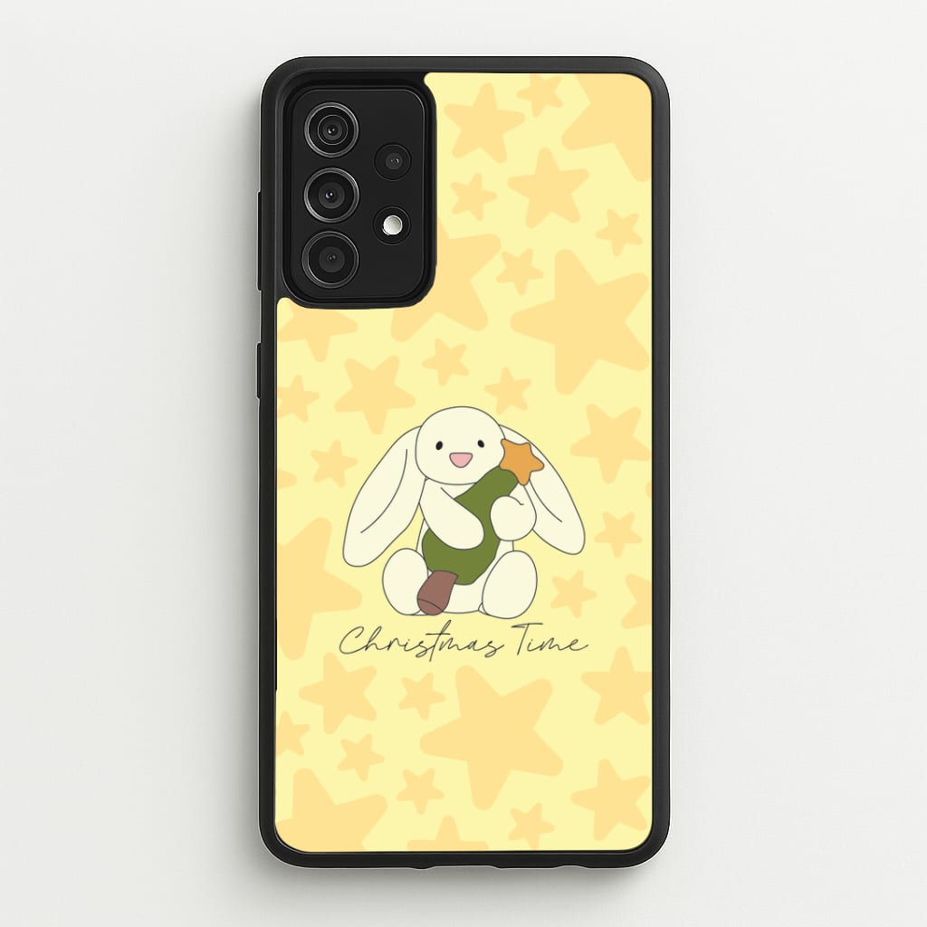 Christmas Bunny Stars Plush Galaxy A52 / A52s Case