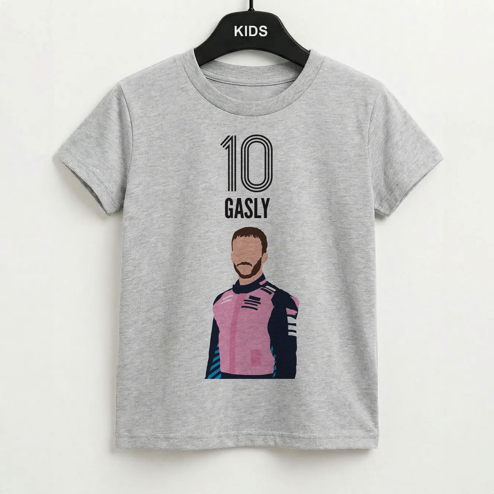 Gasly 2026 Grey Kids T-Shirt