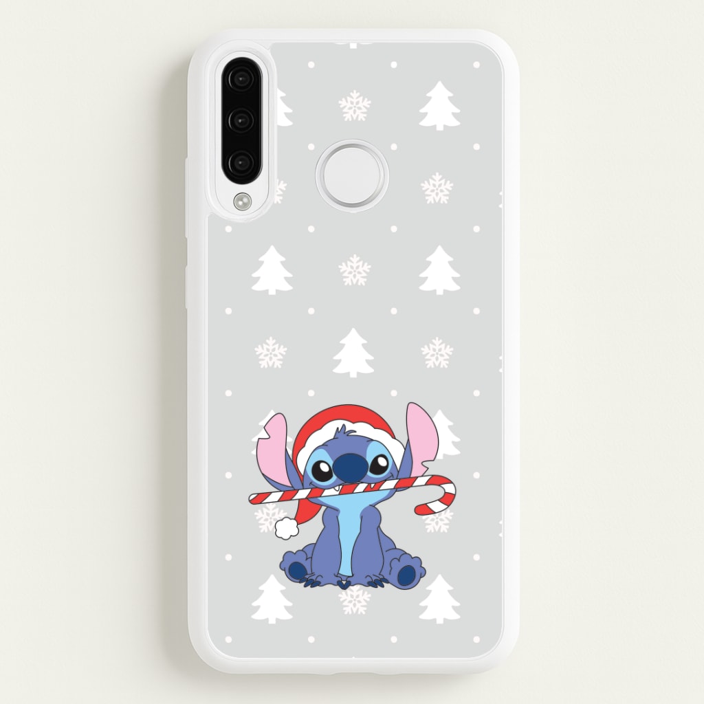 Cute Blue Alien Candycane Huawei P30 Pro Case