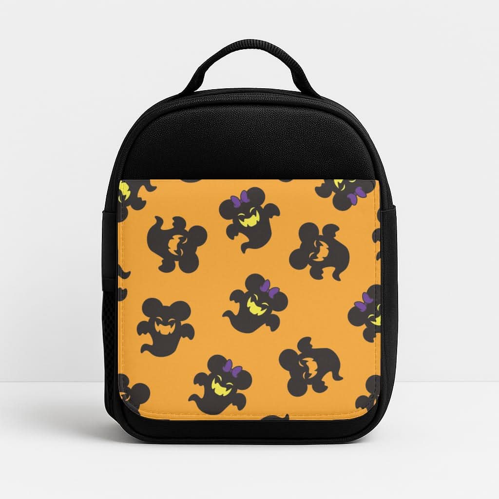 Mouse Ghosts Pattern Insulated Lunch Bag