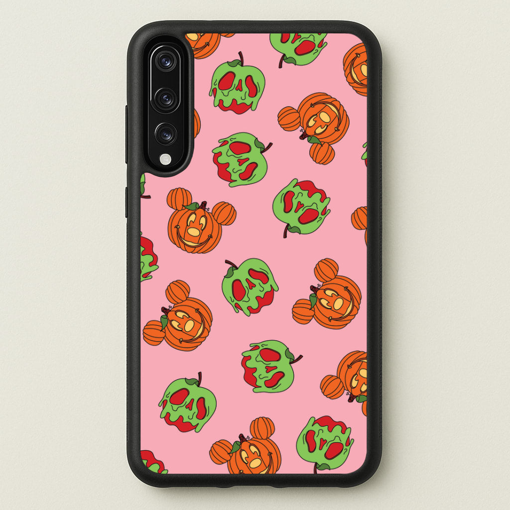 Pumpkin Mouse And Poison Apple Pattern Huawei P20 Pro Case