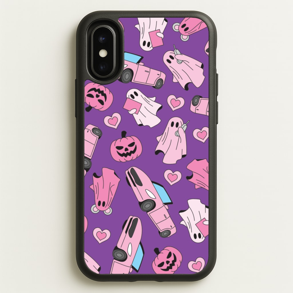 Mean Ghouls Props Pattern iPhone X / XS Case