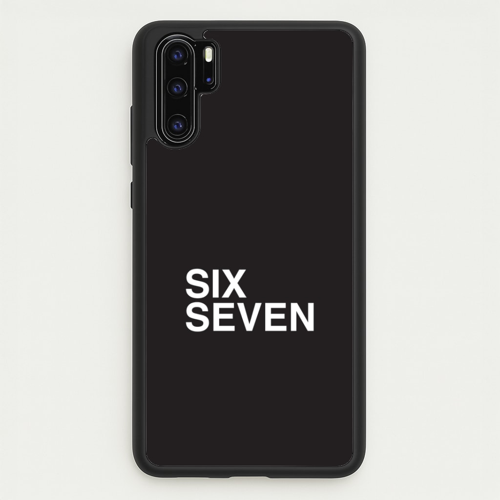 6 7 Black Huawei P30 Pro Case