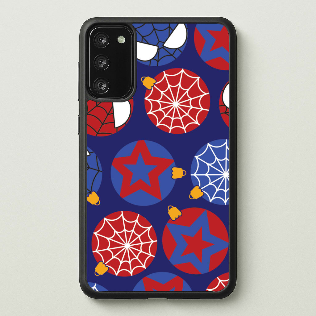 Spider Hero Baubles Pattern Galaxy S20 Case