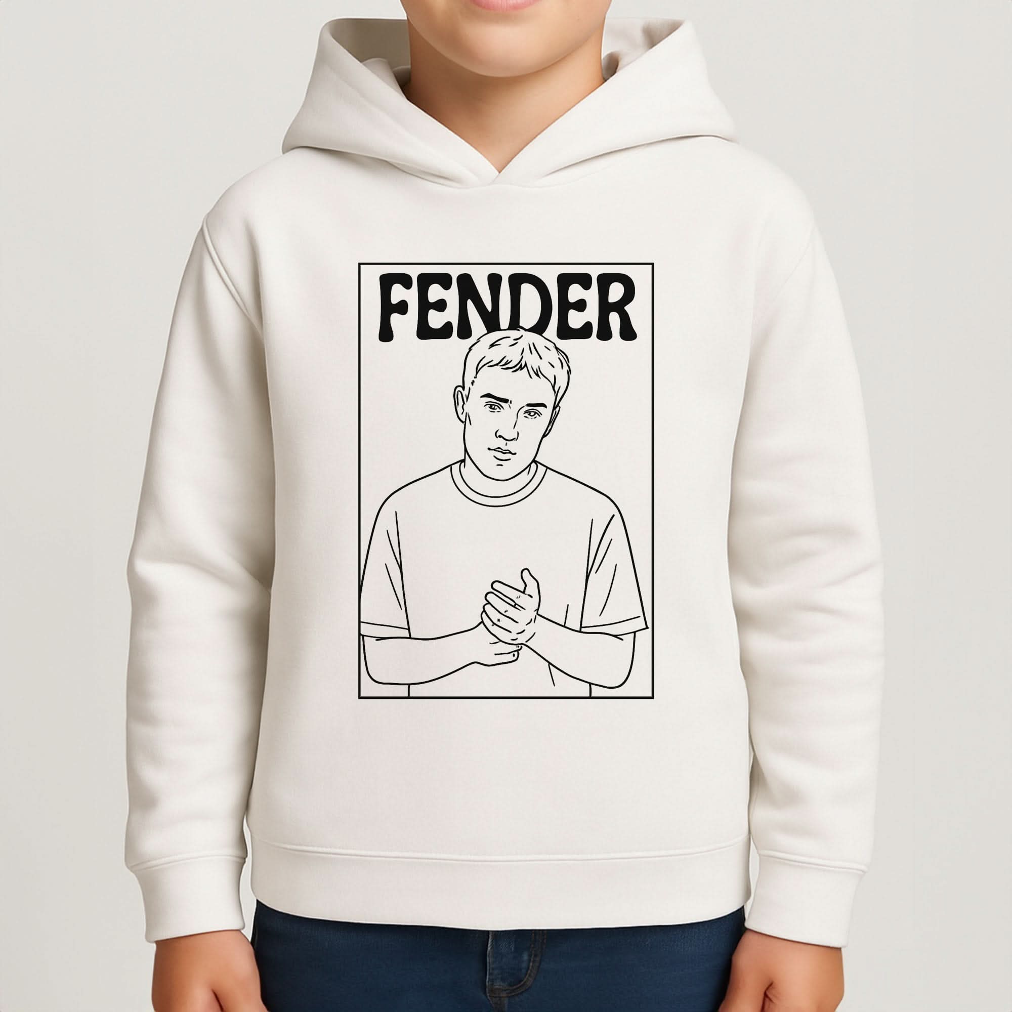 Fender Outline Boys Hoodie