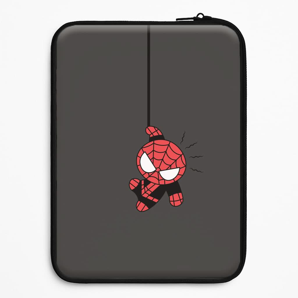 Gray Hanging Spider Hero Universal Laptop Sleeve