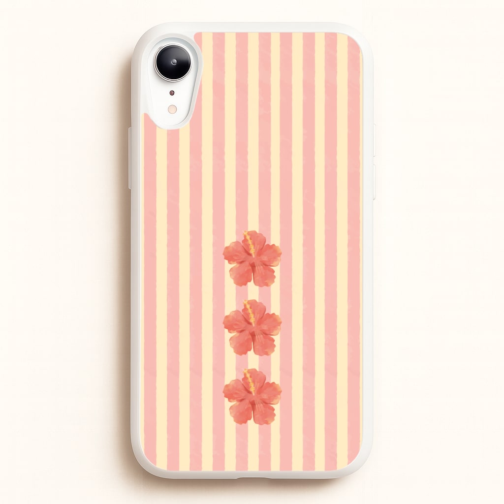 Hibiscus Rays iPhone XR Case