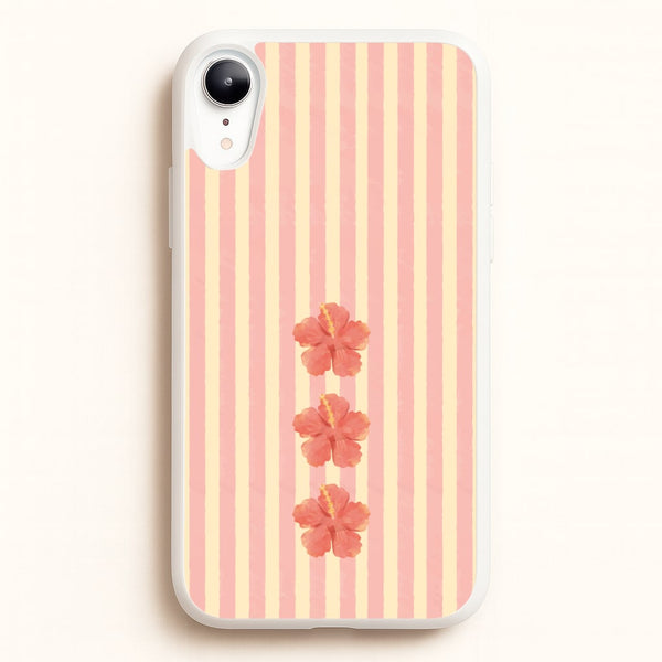 Hibiscus Rays iPhone XR Case