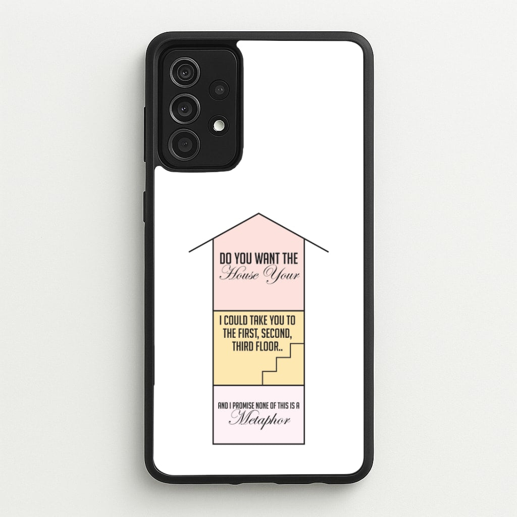 Do You Want The Tour Lyrics Galaxy A52 / A52s Case