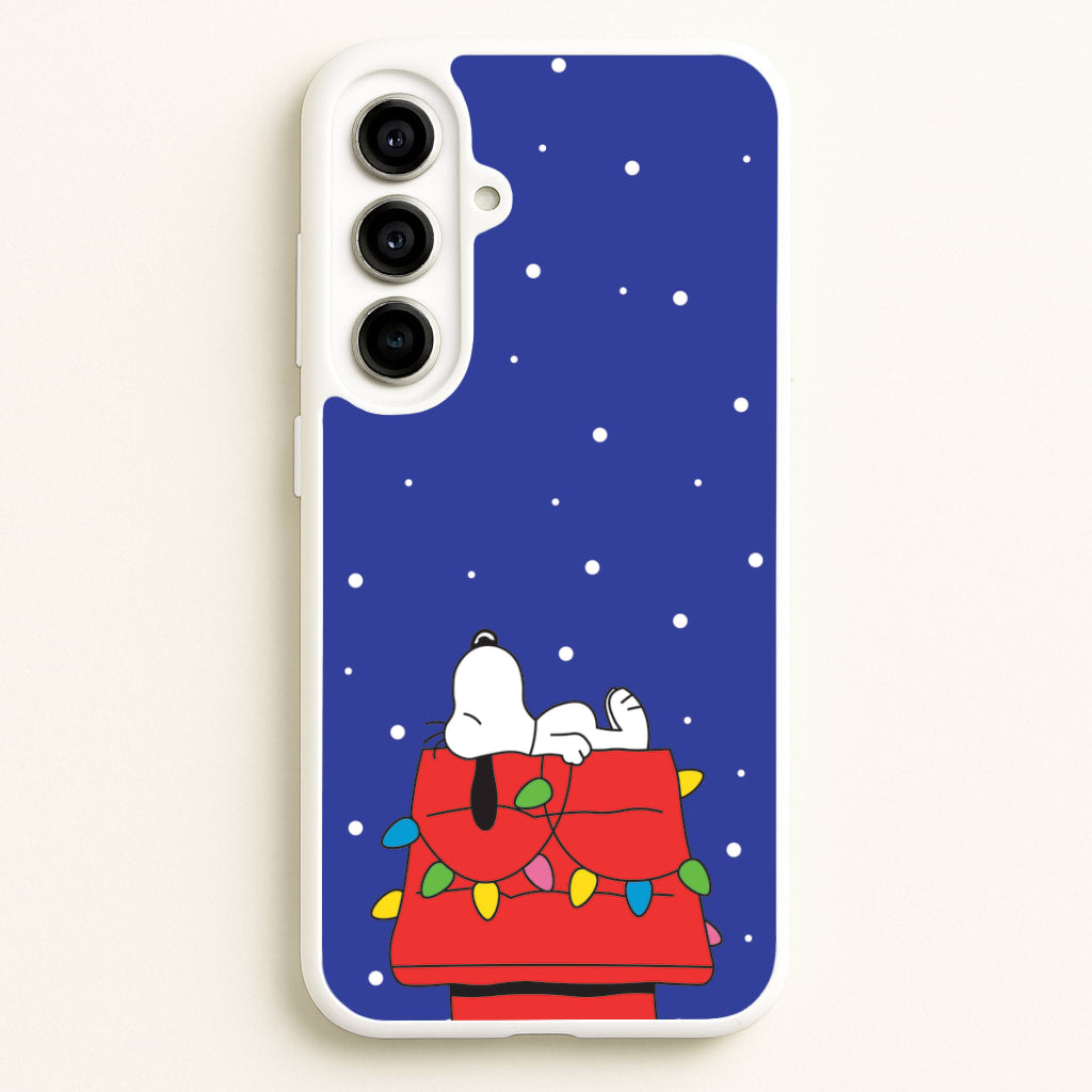 Cartoon Beagle Fairylights Galaxy A56 Case