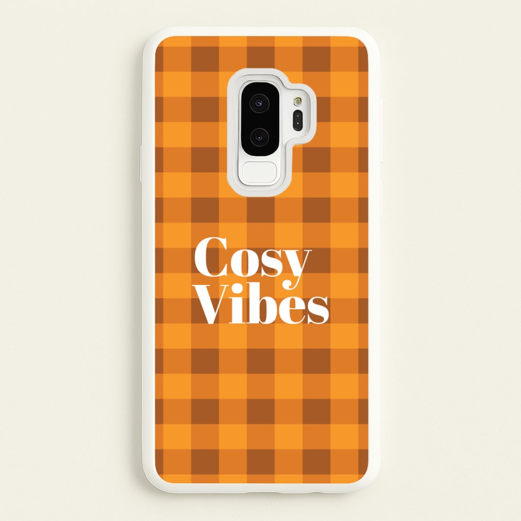 Checkered Cosy Vibes Galaxy S9 Plus Case
