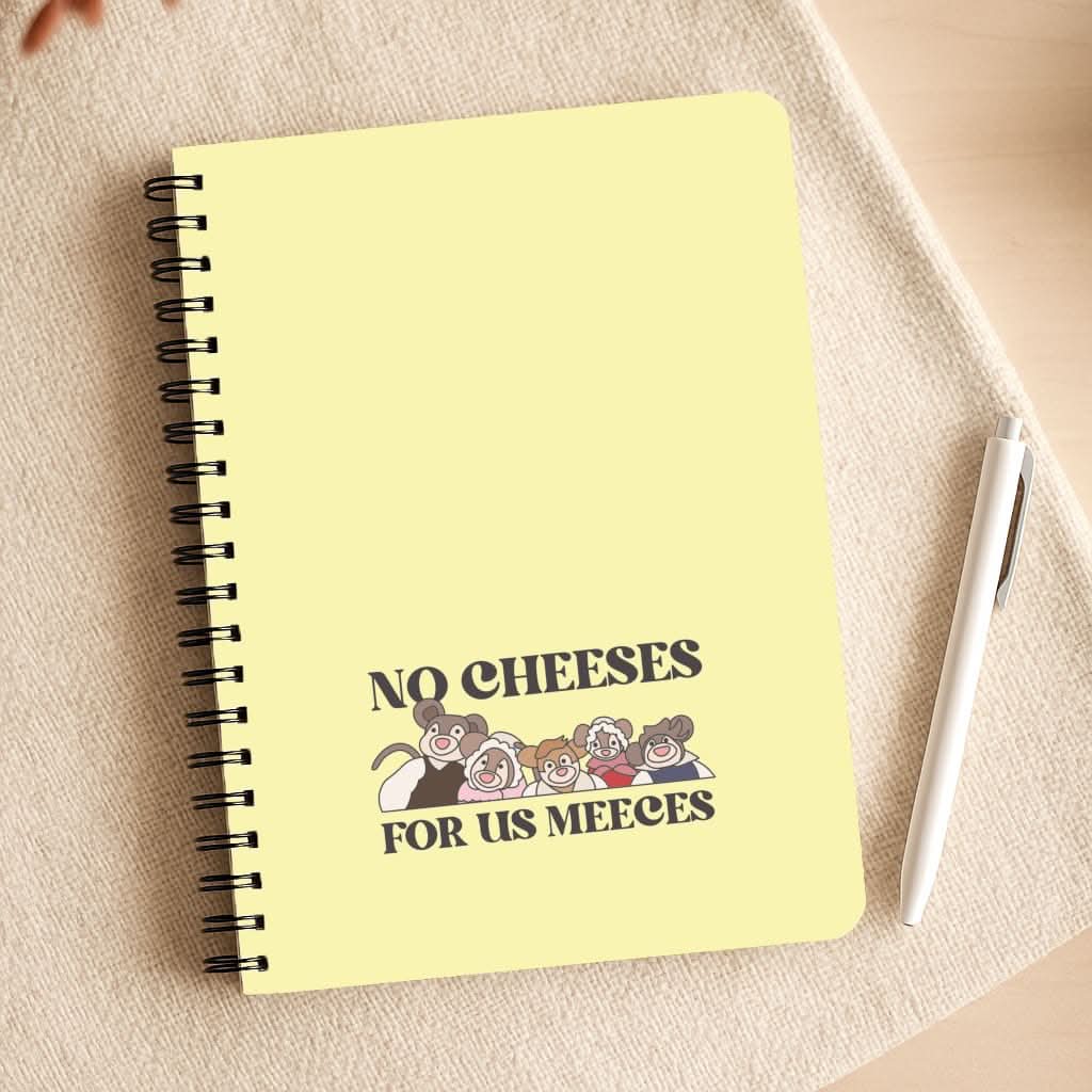 No Cheeses For Us Meeces II Notepad