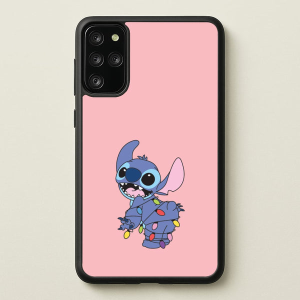 Cute Blue Alien Fairylights Galaxy S20 Plus Case